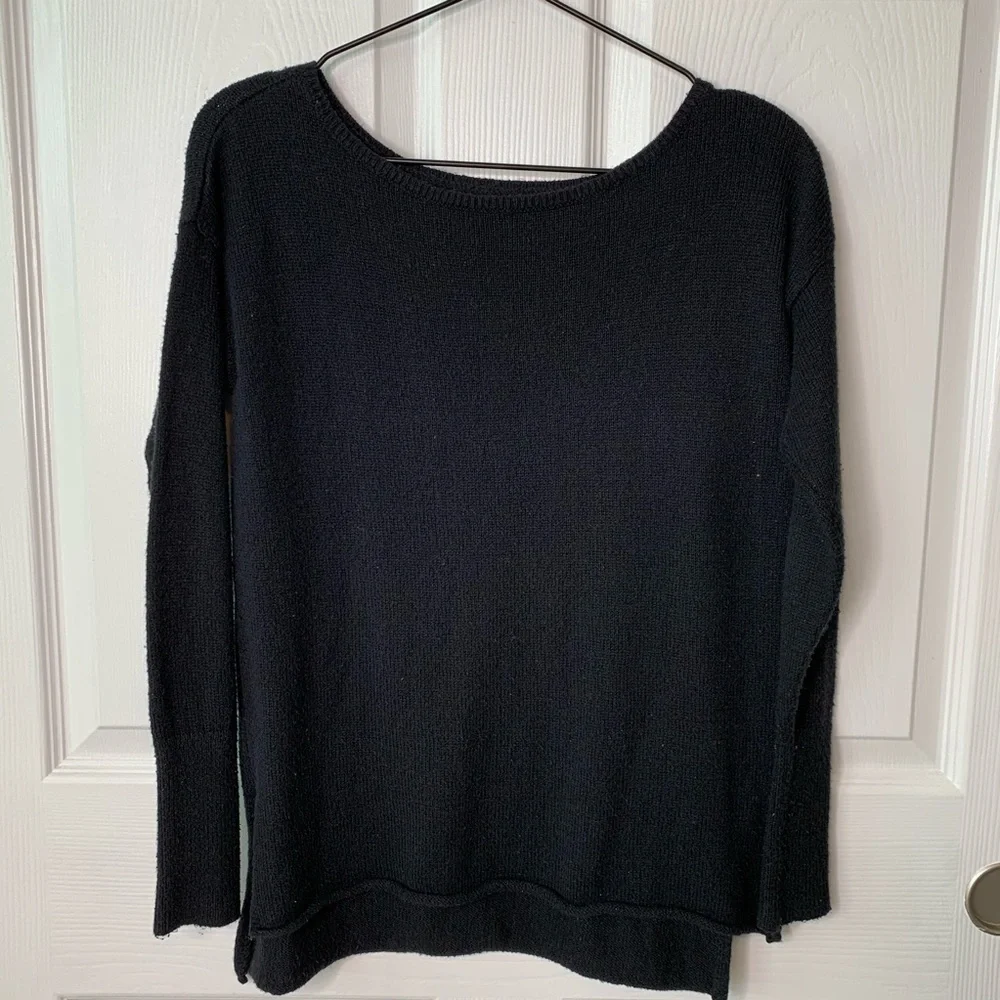 Hollister Black Knit Soft Sweater